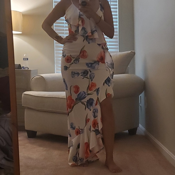 NWOT Lilian Maxi Dress Size L - Picture 2 of 5